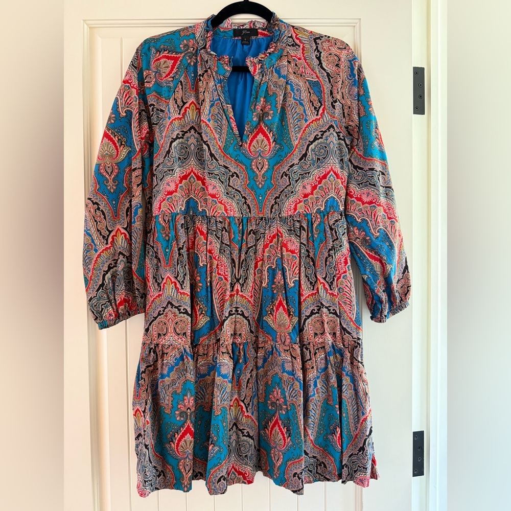 Paisley JCrew Dress Size S